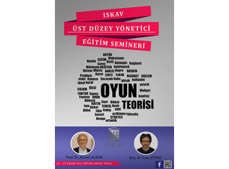 ISKAV Üst Düzey Yönetici Eğitim Semineri 21-22 Kasım 2015