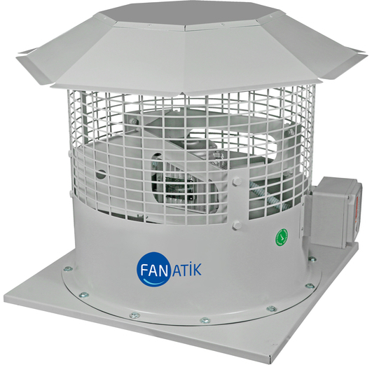 FNC-Y Çatı Tipi Yatay Atışlı Aksiyel Fan
