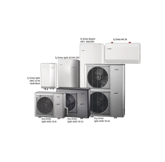 Nibe Split Ams 10 ve Acvm 270 - Hbs 11